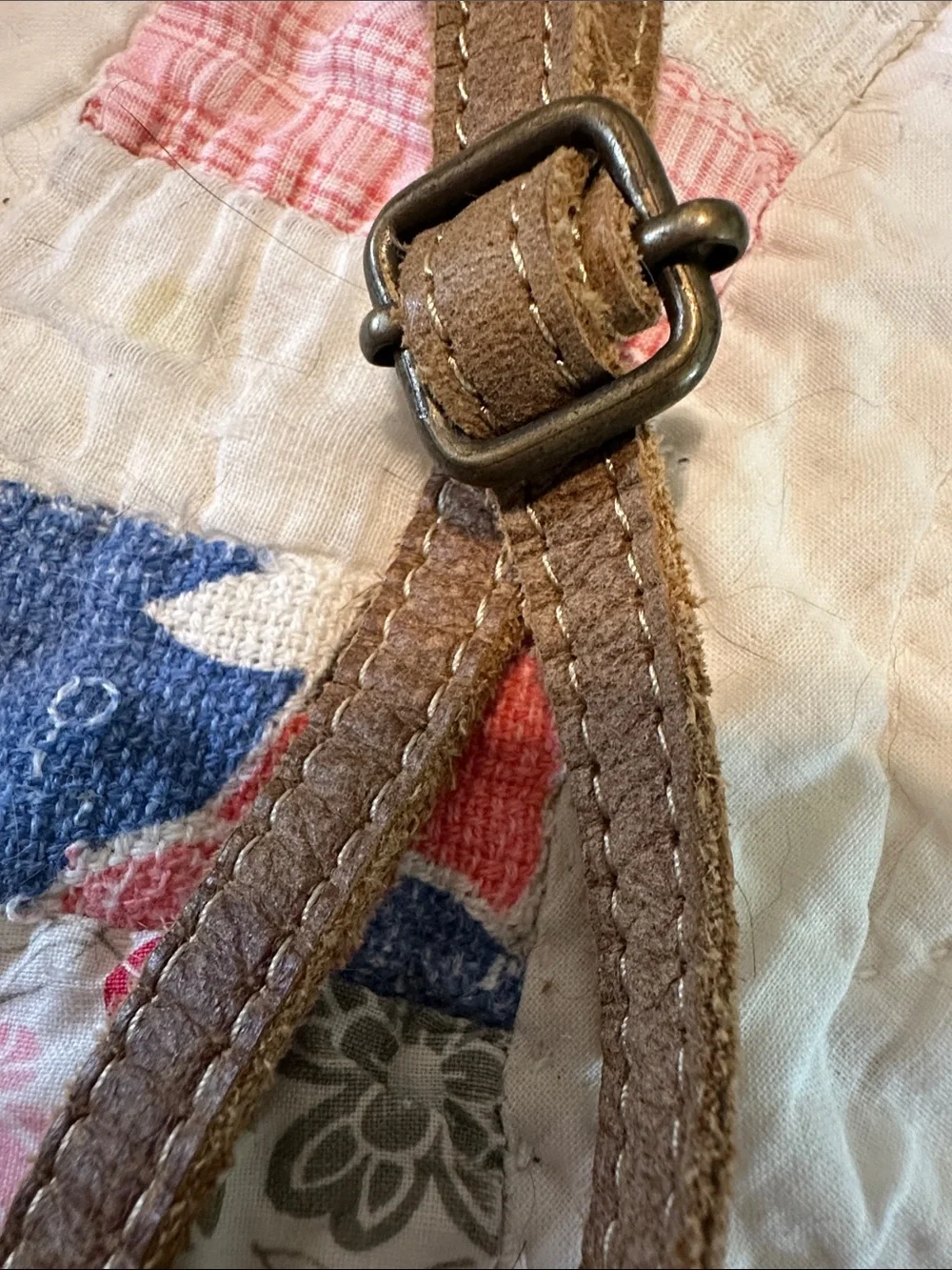 Myra Bag Brown and White Cowhide Crossbody